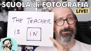 [LIVE] SCUOLA di FOTOGRAFIA: partiamo da ZERO con lo STILL LIFE!