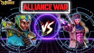 War Dogs Destroying Unlimited X-Men in Alliance War | Marvel Strike Force