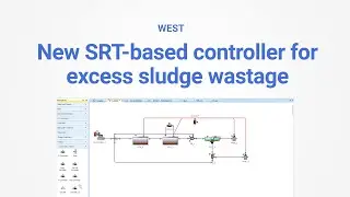 MIKE 2024 Update 1 | WEST | New SRT-based controller for excess sludge wastage