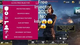 Codm Free Injector 2025(Free cheat,Safe main account,Garena)