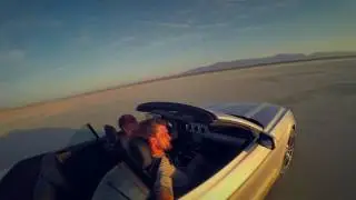 Дрифт на Mustang, El Mirage, дорога из Лос-Анджелеса в Лас-Вегас