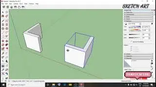 How To Mirror An Object Use Flip Along Tool | In Tamil | Sketch Art