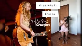 Wheelchair Choreography - Crazier by Taylor Swift | #shorts