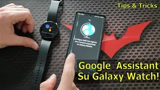 Google Assistant su Galaxy Watch 4/5/5 Pro [Tips&Tricks]