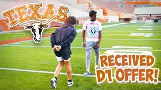 RTBFILMS PLAYS 1ON1 AT UNIVERSITY OF TEXAS & RECEIVES A COLLEGE OFFER 😱 *HE WENT CRAZY* 😳