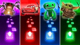 Cho Cho Charles, Cars 3, Garten of Banban, baby yoda, Tiles Hop EDM Rush!
