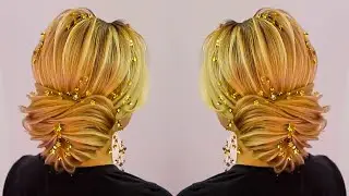 BEAUTIFUL AND SIMPLE HAIRSTYLE FOR A HAPPY NEW YEAR!