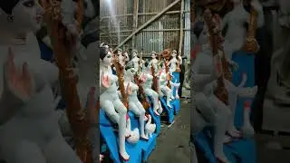 Maa Saraswati/Sculpture making #art #artist #clay #saraswati #art #shorts