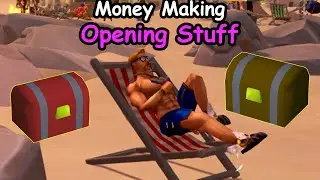 (2021) RuneScape 3 Money Making: OPENING 10 SETS OF SANDY CLUE SCROLL CASKETS!