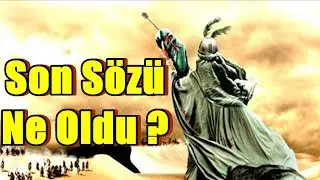 Hz. Hüseyin'in Son Sözleri- Kerbela'da Neler Oldu?