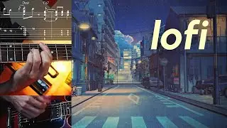 neo soul fingerstyle lick with hard lofi vibes