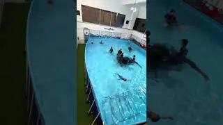 lomba lomba swimming training at bukit jelutong on 10 july 2024