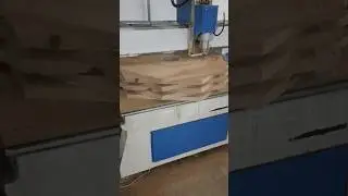 Обработка буковой заготовки на пределах возможностей станка ЧПУ. #wood #дерево #чпу #cnc