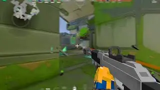 Minecraft Crosshair in Valorant be like..