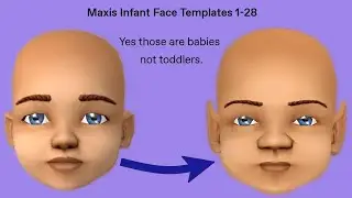 Different Baby Faces for The Sims 2!