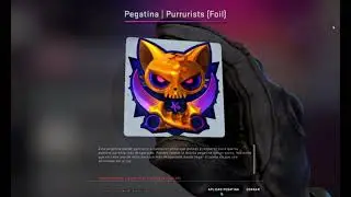 2021 Community Sticker Capsule Opening || The Purrurist (Foil)