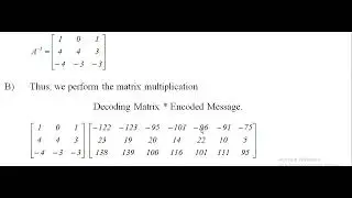 Simple way of decoding a message (Cryptography)