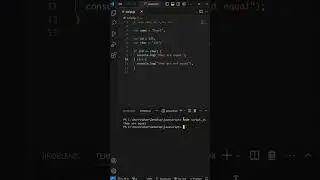 Different between == and === in javascript #javascript #programming