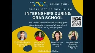 Internships During Grad School Panel 2024
