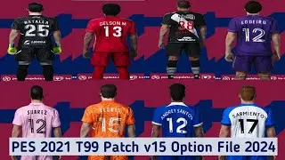 PES 2021 T99 Patch v15 4th January 2024 Transfers Option File