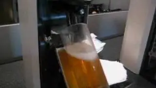 Beer Machine in Tokyo Airport Lounge