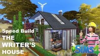 The Writer's home office || Sims 4 Speed Build