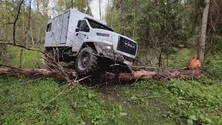 Рейд 4 на 4 грузовики vs джипы, маршрут пройден!!!