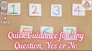 Quick Guidance for Any Question, Yes or No✨|🍀💰7 Piles💖🌻|🔮Pick a Card🔮|Motivational