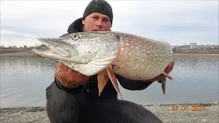 Рыбалка.Ловля щуки с берега зимой.2021.год.