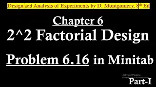 2k Factorial Design Problem in Minitab with Regression Analysis and Effects Plot  Interpretation