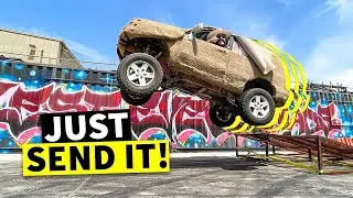 World Most Random Cars-Hoopties Sky-High With the Gambler 500 Crew With Crashes...