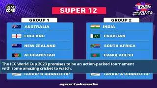 Icc World Cup 2023 Schedule