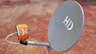 How to make a digital antenna from simple materials to watch DTV channels for free