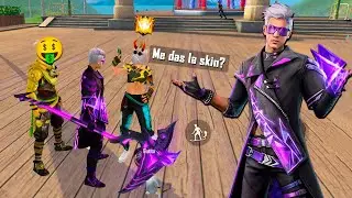 CAZANDO INTERESADAS CON LA SKIN  DE HOZ Y *TORRE DEL REY*  FREE FIRE