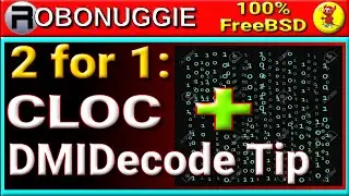 FreeBSD 2 for 1 - Count Lines of Code & M/B Serial finder