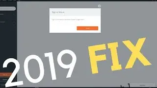 SOLVED 📢 : Origin Sign in Failure - Sign in is Currently Unvailaible  2019 🛠