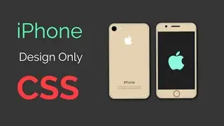 iPhone Design only CSS | CSS Creative Tutorial | Nizami Coding.
