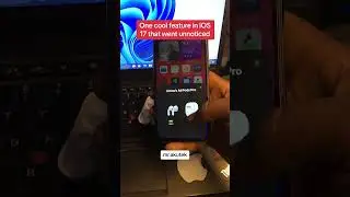Noticed this in iOS 17? #ios17 #iphone #shorts #shortsfeed #shortsvideo