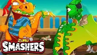 Easter Eggs + more SMASHERS! | ZURU | Smashers World | Cartoons for Kids | Action Cartoon