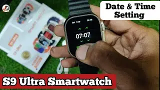S9 Ultra Smartwatch Time Setting | S9 Ultra Smartwatch