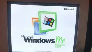 Compaq Presario Internet PC Windows Millennium 2000 retro pc start up after sitting in water 💦 ⚡️