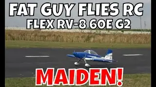 FLEX RV-8 60E G2 MY GREATEST MAIDEN EVER! RADIO SETUP OVERVIEW- FGFRC