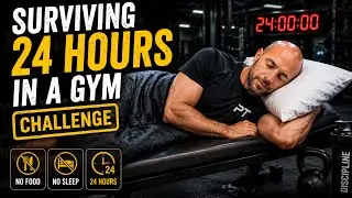 Surviving 24 Hours Alone in a Gym Challenge