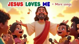 Jesus Loves Me + More Bible Songs for Kids ❤️ | Sing Along & Worship Time