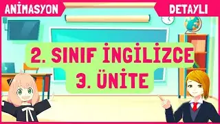 2. SINIF İNGİLİZCE 3. ÜNİTE Kelimeleri Konu Anlatımı | IN THE CLASSROOM
