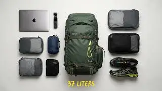 Packing My Life Into a 37L Backpack (No Return Date)