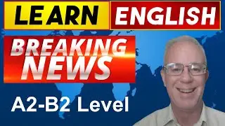 News with Subtitles  │ Daily 5 Minute News Headlines