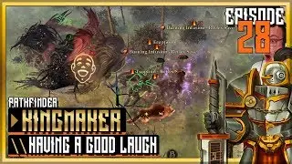 Edited episode! - Kinetic Knight and Dragon Disciple builds | Pathfinder: Kingmaker | ep 28