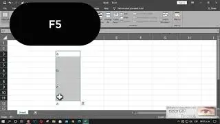 Excel select blank cells
