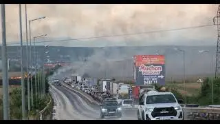 incendiu camp Buda